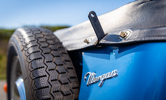 Het achterwerk van Claudes Morgan